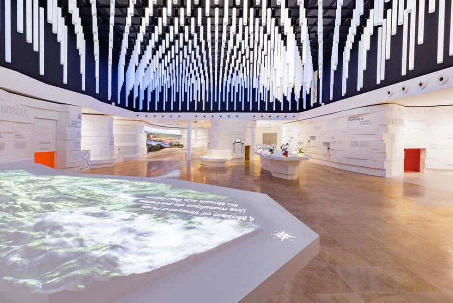 Visitor trail of the Cité in Mâcon - An Introduction to the Burgundy Wine Experience