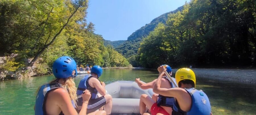Voidomatis river Rafting Zagori - The Itinerary in Detail