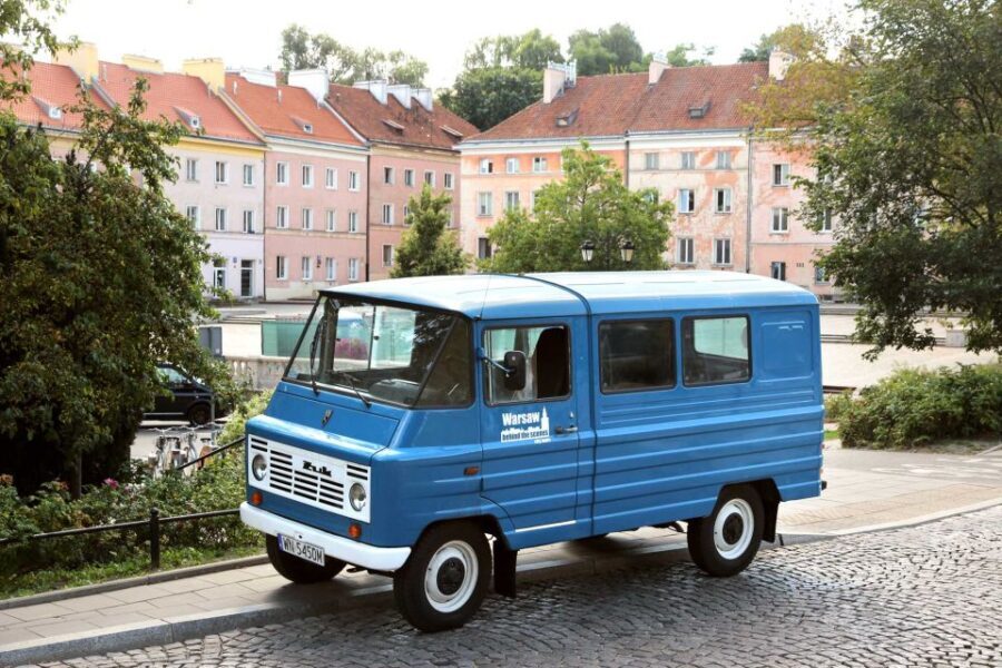 Warsaw: Classic Highlights Private Tour by Vintage Car - The Itinerary in Detail