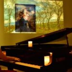 Warsaw Concert: Chopin  Painted by Candlelights with Wine - Candlelights and Visual Art: An Artistic Touch