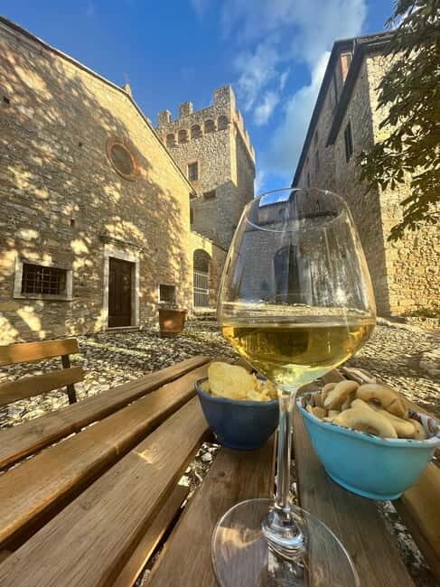 Wine aperitif at the Castle - A Deep Dive into the Tuscany Wine Aperitif Experience