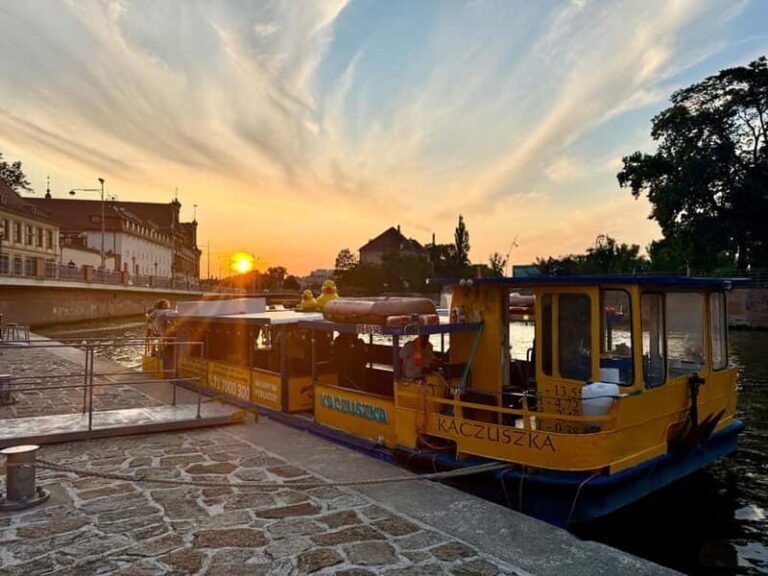 Wroclaw: Old Town Sunset Boat Cruise - Authentic Insights from Past Travelers
