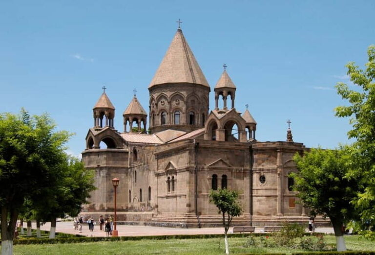 Yerevan: Echmiadzin, Hripsime, Gayane, Zvartnots Temple Tour - The Ruins of Zvartnots Temple: An Architectural Marvel