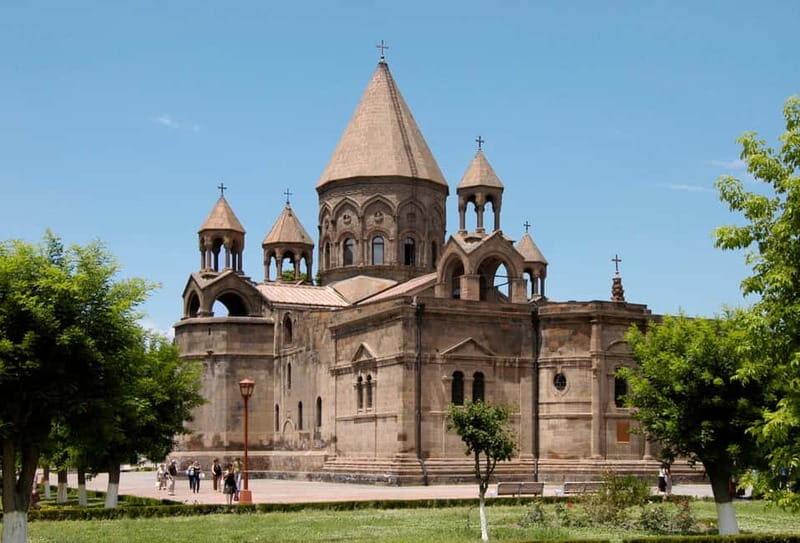Yerevan: Echmiadzin, Hripsime, Gayane, Zvartnots Temple Tour - The Ruins of Zvartnots Temple: An Architectural Marvel
