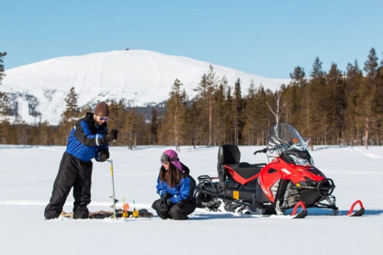 Ylläs: Snowmobile Adventure with Ice Fishing - Who Should Consider This Tour?