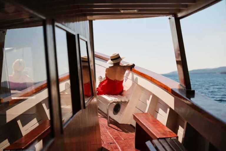 Zadar: Kornati Lojena sandy cove & Telaica Nature Park - Lunch: Savoring Fresh Food and Local Wine