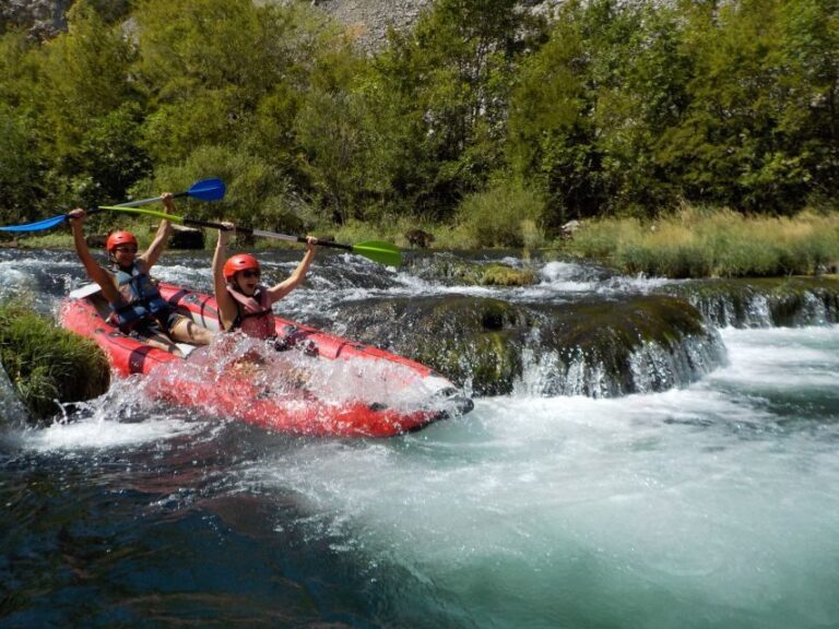 Zadar: River Zrmanja Guided Kayak Safari & Waterfalls - What’s Included and How It Adds Value