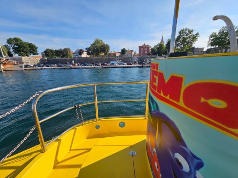 Zadar: Yellow Semi-Submarine Underwater Exploration Tour - What the Tour Looks Like – A Detailed Breakdown