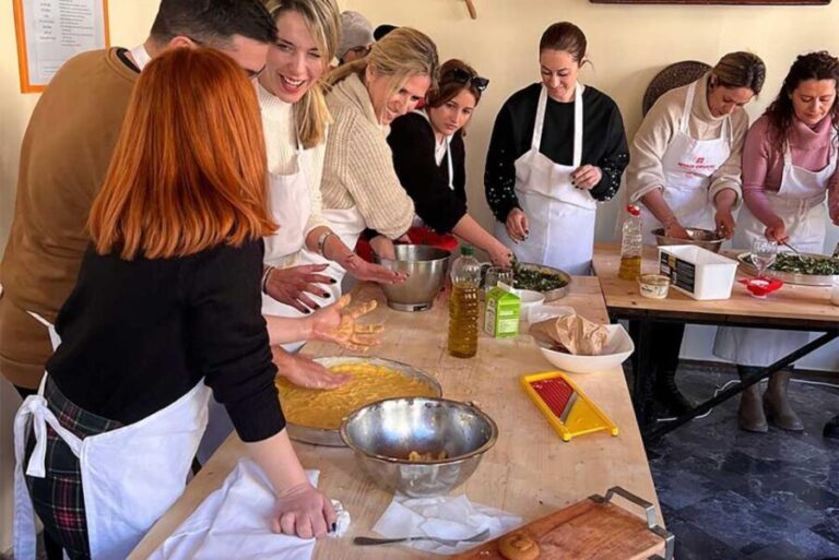 Zitsa: Traditional Pies Cooking Class - The Baking Lesson: A Hands-On Dive into Greek Cuisine