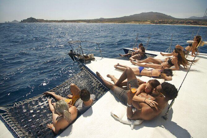 2.10 Hour Sunset Tour on Catamaran in Cabo San Lucas - What Travelers Can Expect at Each Stop
