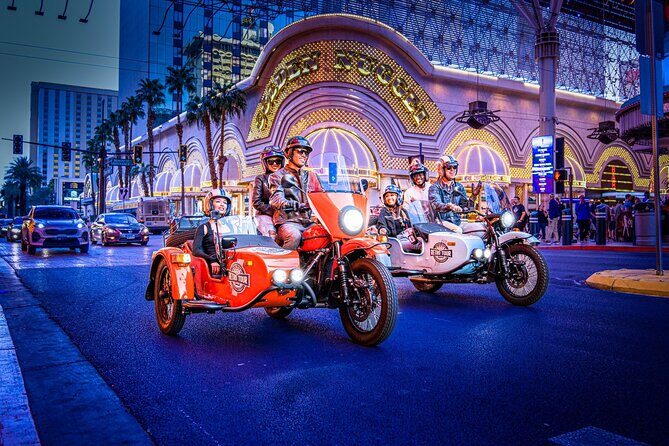 2-Hour Private Guided Sidecar Tour in Las Vegas - Exploring the Itinerary in Detail