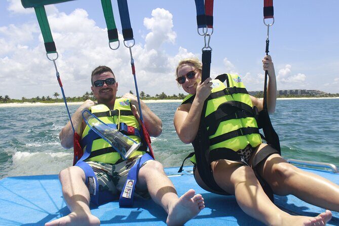 2 in 1 Parasailing and Speedboat Tour in Cancun - The Itinerary in Detail