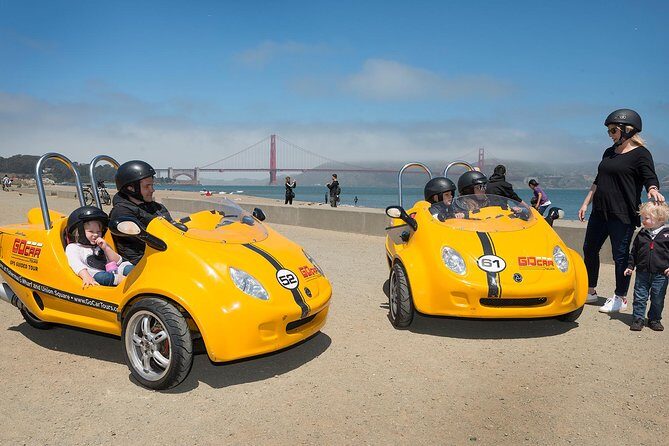 2HR Golden Gate Bridge and Lombard Loop GoCar Tour - The Sum Up