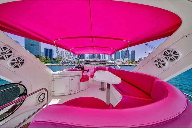 60ft Luxury Pink Charter Pink Yacht Rental In Miami - The Itinerary: What to Expect