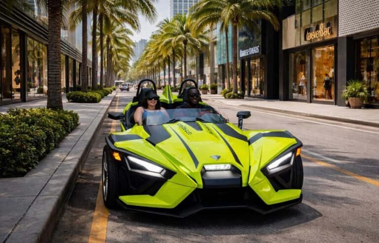 Affordable Polaris Slingshot Rental Get 1 Hour Free - The Experience Itself