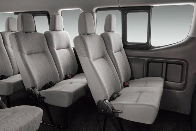 Airport transfer, 12 passenger minivan - FAQ
