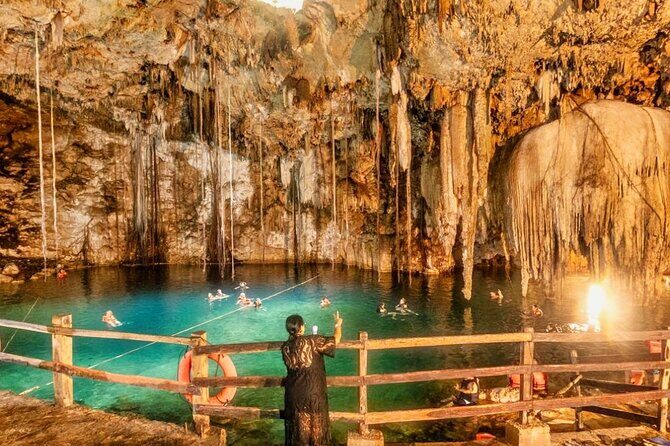 All Inclusive Chichen Itza Valladolid and Cenotes Mayan Adventure - Morning Pickup & Heading Out