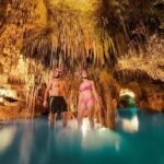 Amazing Xplor Fuego with transportation from Cancun & Playa Del Carmen - Paddling Through Underground Rivers