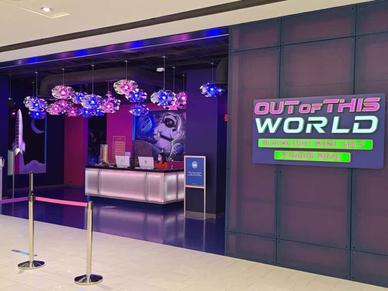 American Dream: Blacklight Mini Golf Entry Ticket - An Overview of the Experience