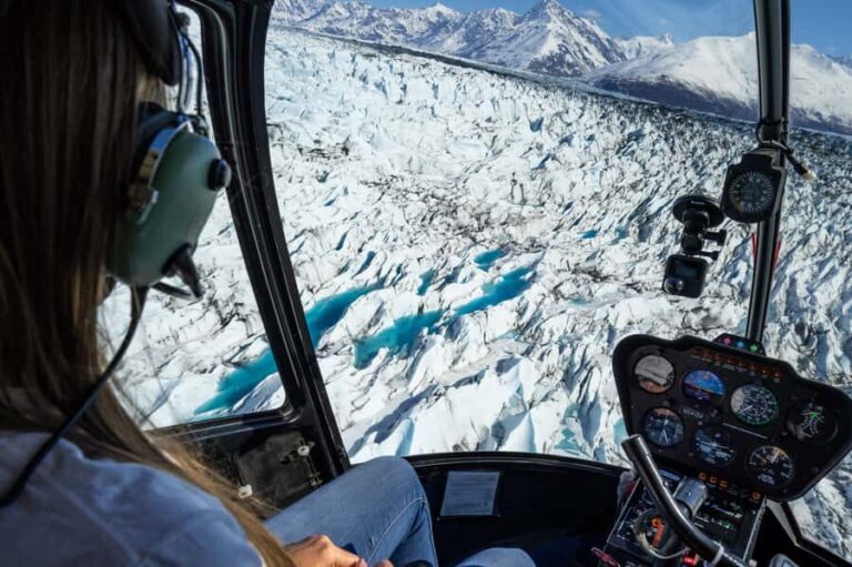 Anchorage: Knik Glacier Helicopter Tour with Landing - The Itinerary in Detail