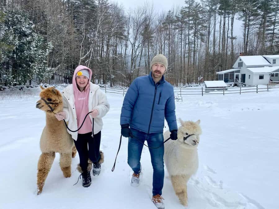 Andover, VT: Alpaca Interaction and Walk Experience - The Scenic Surroundings