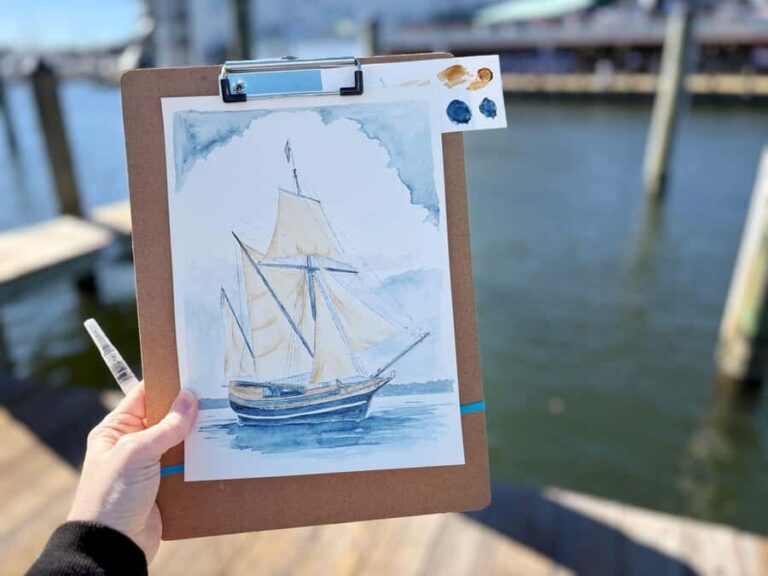 Annapolis: Paint a Historic Ship Art Experience - What to Expect During the Experience