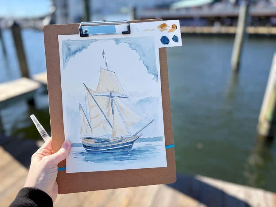 Annapolis: Paint a Historic Ship Art Experience - What to Expect During the Experience