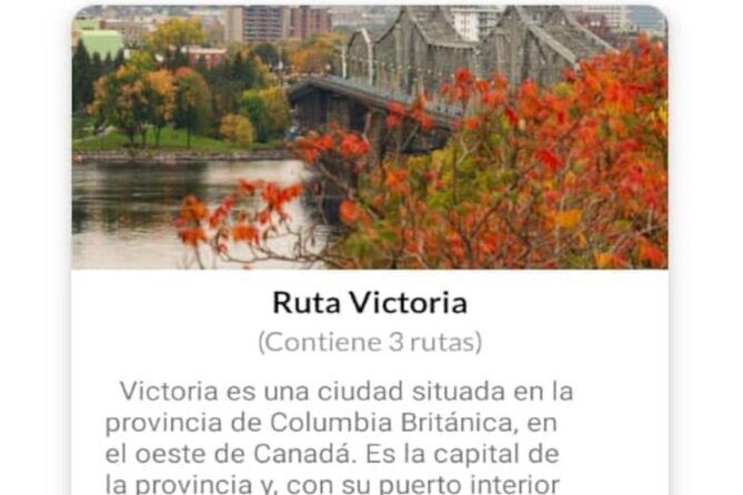 APP Self-Guided Routes Victoria with audio guide - Practical Tips for Using the App-Based Tour