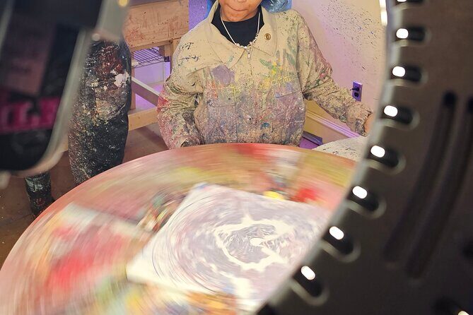 Atlanta Spin Art  Create Your Own Masterpiece - The Heart of the Experience: Creating Your Masterpiece