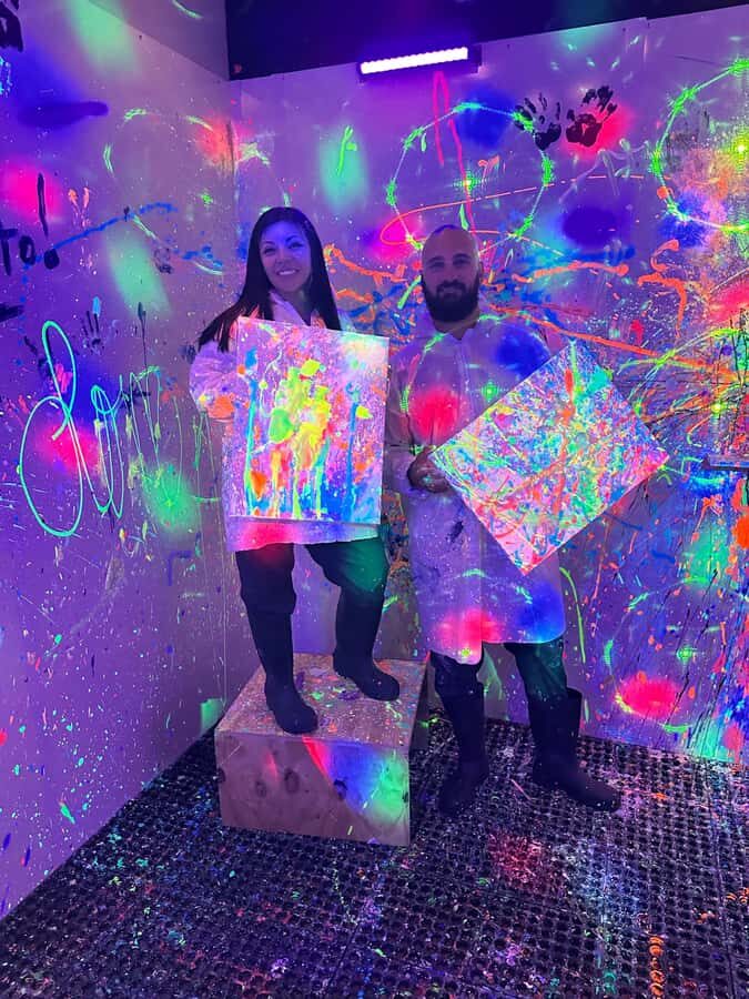 Atlanta: Splatter Paint Room Experience - The Experience: What You’ll Do