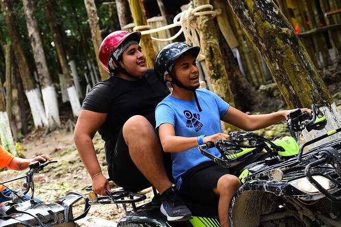 ATV (shared), Ziplines & Cenote from Playa del Carmen with Lunch - Authentic Insights from Others