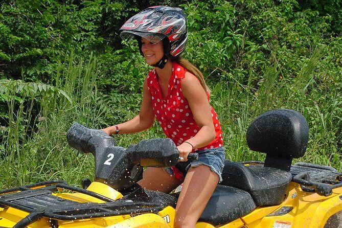Atv (single) Zipline and Cenote From Cancun - The Authentic Experience