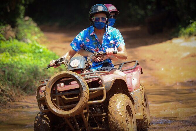 ATV, Ziplining & Cenote Tour, Transportation & Tequila Tasting - The ATV Jungle Ride