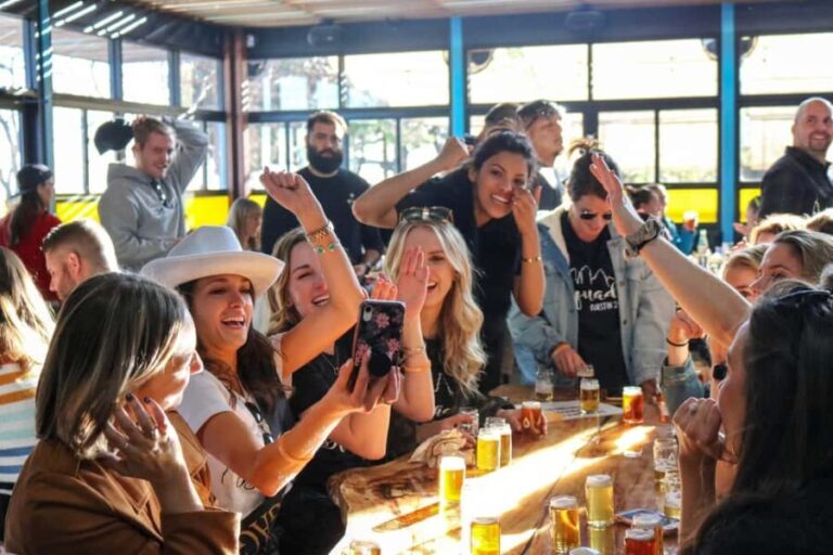 Austin: Brewery Tour with Live Music and Beer Tastings - Transport and Group Size