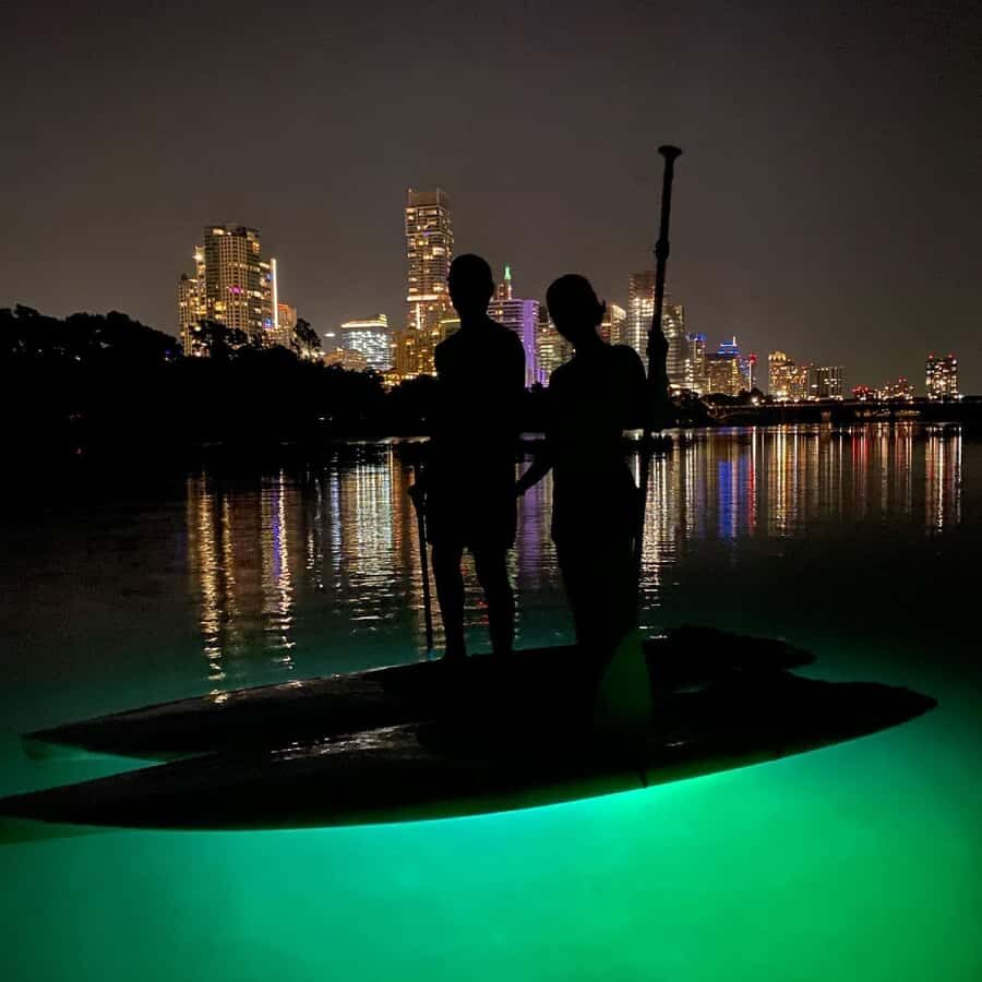 Austin: Lady Bird Lake Nighttime Paddle Board Tour - Customizable Experience & Optional Bat Watching