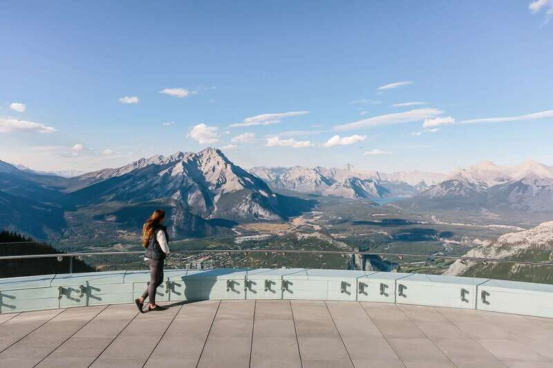 Banff: Banff Gondola Admission Ticket - The Above Banff Interpretive Center and Theatre