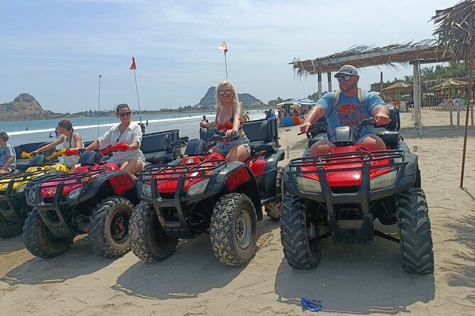 Beach Bliss Stone Island ATV Horse Ride Water Sports Food Drinks - Transportation and Group Size