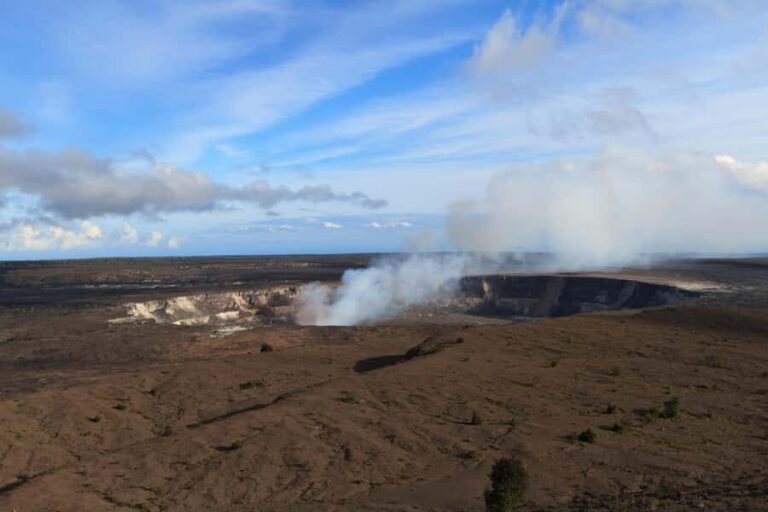Big Island: Volcano, Black Sand Beach, Waterfall, with Lunch - Exploring Hawaii Volcanoes National Park