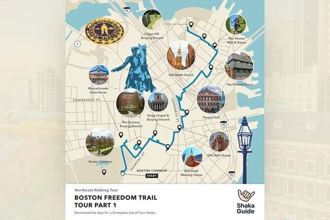 Boston Walking Bundle  Freedom Trail & Beacon Hill Audio Tours - Breaking Down the Itinerary