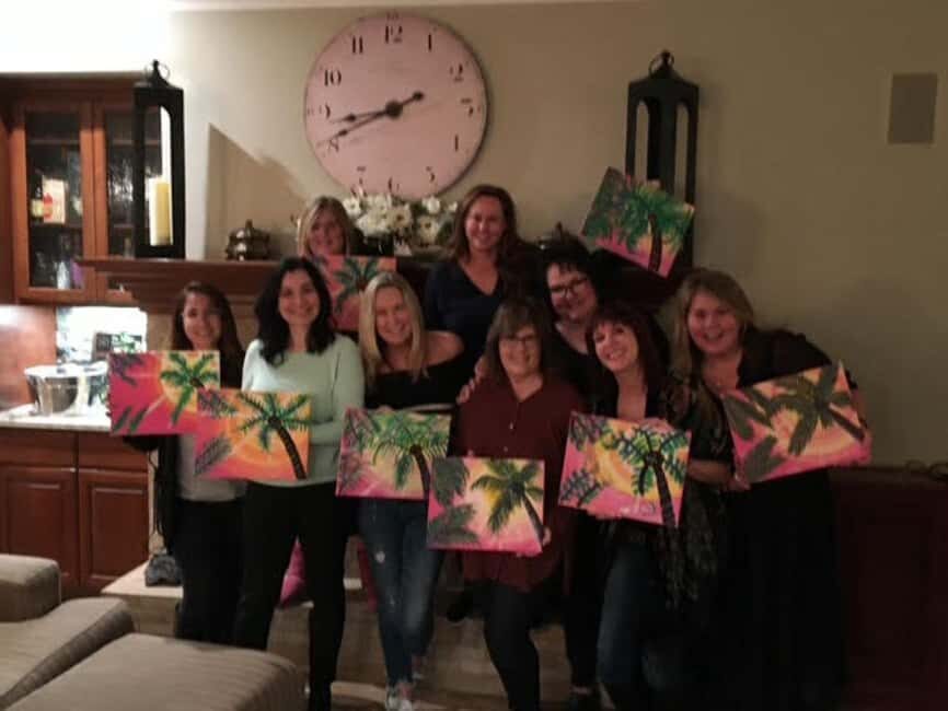 Burbank: Canvas Painting Workshop with Local Artist - The Option to Include Lunch