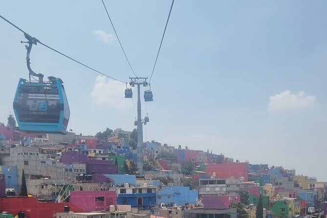 Cable car on a walking tour through iztapalapa - Exploring Iztapalapa: Why It Matters