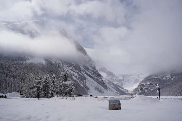 Calgary: Marble Canyon Icefalls & Lake Louise Guided Tour - Key Points
