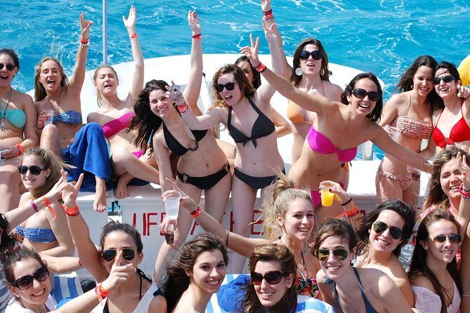 Cancun Adults Only Party Cruise to Isla Mujeres with Open Bar - A Beachside Buffet and Free Time on Isla Mujeres