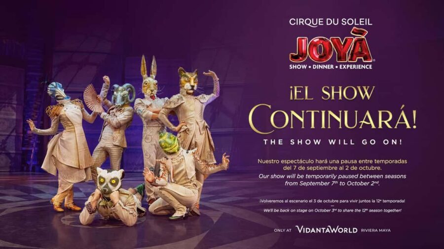 Cancún: Cirque du Soleil JOYÀ Show Ticket - What to Expect from Your Visit