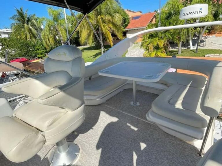 Cancun: Rent a Sea Ray F43 yacht to Isla Mujeres - The Itinerary: What You Can Expect