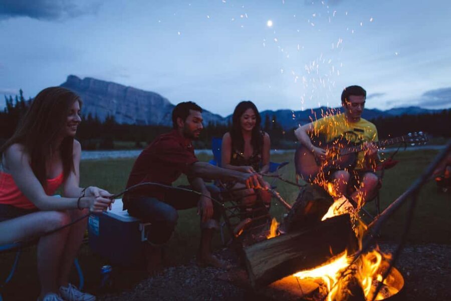 Canmore: Remote Campfire Experience with Evening Walk - 2hrs - The Itinerary in Detail