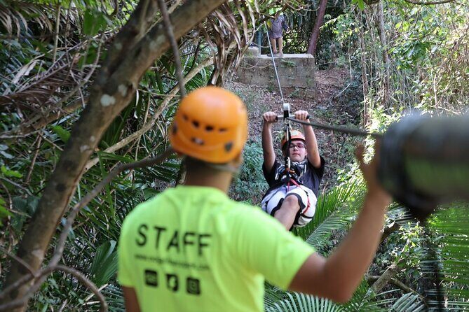 Canopy EcoPark Adventure with transportation from Puerto Vallarta - The Sum Up