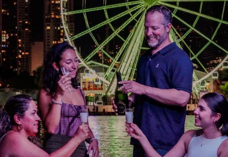 Champagne City Lights Boat Tour (Semi Private) - The Itinerary and Highlights