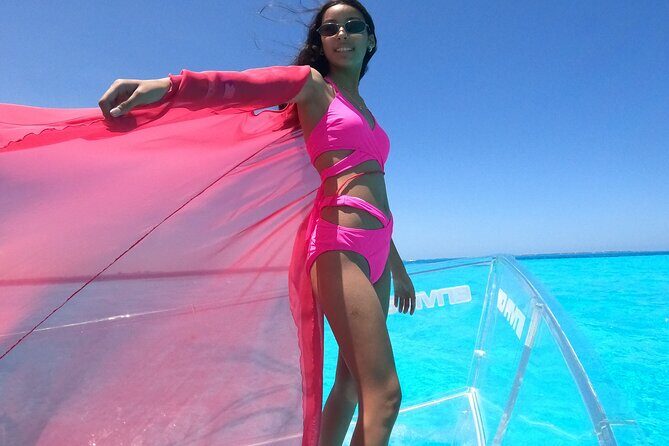 Clear Boat tour in Cancun, 1:30 hours perfect for pictures! - FAQ