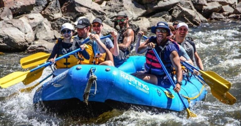 Colorado: Guided Colorado River Rafting Half Day Trip - The Itinerary: What to Expect